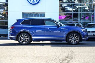 2019 Volkswagen Touareg CR MY19 190TDI Tiptronic 4MOTION Launch Edition Blue 8 Speed.