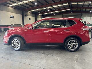 2015 Nissan X-Trail T32 TI (4x4) Red Continuous Variable Wagon.