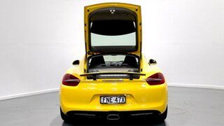 2013 Porsche Cayman 981 Yellow 6 Speed Manual Coupe
