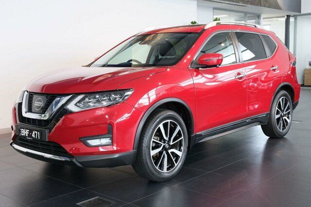 Used Nissan X-Trail T32 Series II Ti X-tronic 4WD Essendon Fields, 2020 Nissan X-Trail T32 Series II Ti X-tronic 4WD Red 7 Speed Constant Variable Wagon