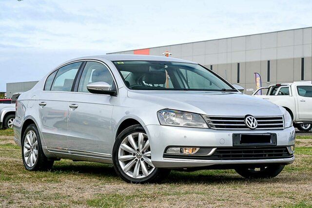Used Volkswagen Passat Type 3C MY12.5 118TSI DSG Pakenham, 2012 Volkswagen Passat Type 3C MY12.5 118TSI DSG Silver 7 Speed Sports Automatic Dual Clutch Sedan
