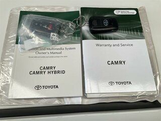 2022 Toyota Camry Axhv70R Ascent (Hybrid) White Continuous Variable Sedan
