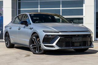 2025 Hyundai Sonata DN8.V4 MY25 N Line DCT Silver 8 Speed Sports Automatic Dual Clutch Sedan.