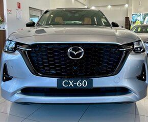 2025 Mazda CX-60 KH0HD G40e Skyactiv-Drive i-ACTIV AWD Azami Silver 8 Speed.