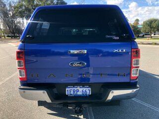 2015 Ford Ranger PX XLT Double Cab Blue 6 Speed Sports Automatic Double Cab