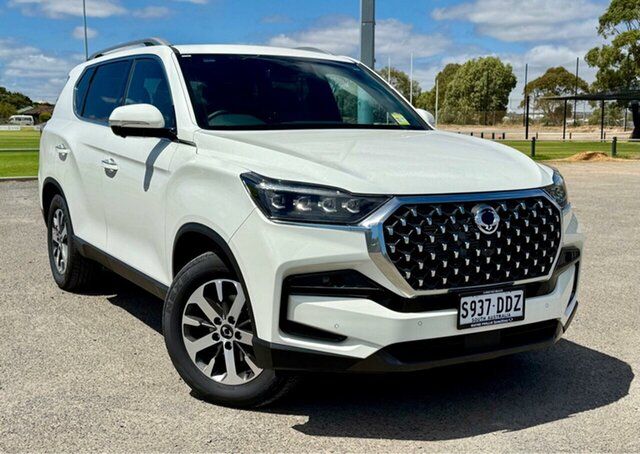Used Ssangyong Rexton Ultimate Reynella, 2024 Ssangyong Rexton Ultimate White Sports Automatic SUV