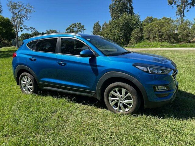 Used Hyundai Tucson TL3 MY19 Active X 2WD Mount Gravatt, 2019 Hyundai Tucson TL3 MY19 Active X 2WD Blue 6 Speed Automatic Wagon
