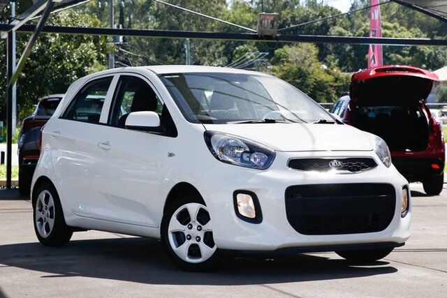 Used Kia Picanto TA MY17 SI Bundamba, 2016 Kia Picanto TA MY17 SI White 4 Speed Automatic Hatchback