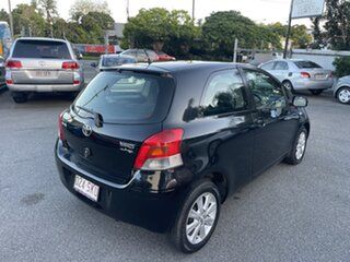 2009 Toyota Yaris NCP90R 08 Upgrade Edge Black 4 Speed Automatic Hatchback