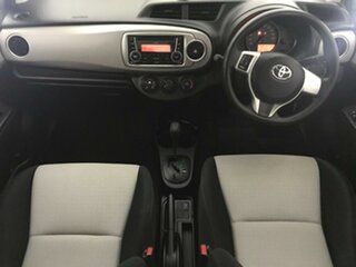 2012 Toyota Yaris NCP130R YR White 4 Speed Automatic Hatchback