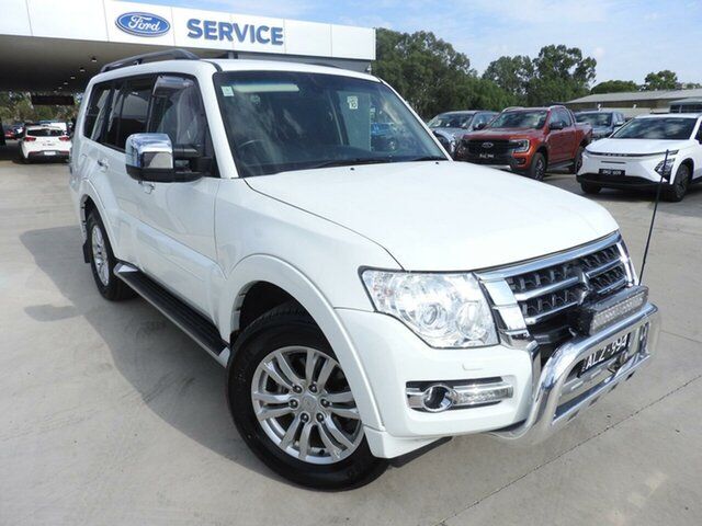 Used Mitsubishi Pajero NX MY17 GLS Epsom, 2017 Mitsubishi Pajero NX MY17 GLS White 5 Speed Sports Automatic Wagon
