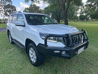 2022 Toyota Landcruiser Prado GDJ150R GXL Glacier White 6 Speed Sports Automatic Wagon.