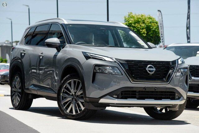 Demo Nissan X-Trail T33 MY25 Ti-L e-4ORCE e-POWER Blacktown, 2025 Nissan X-Trail T33 MY25 Ti-L e-4ORCE e-POWER Ceramic Grey 1 Speed Automatic Wagon Hybrid
