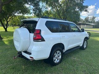 2022 Toyota Landcruiser Prado GDJ150R GXL Glacier White 6 Speed Sports Automatic Wagon