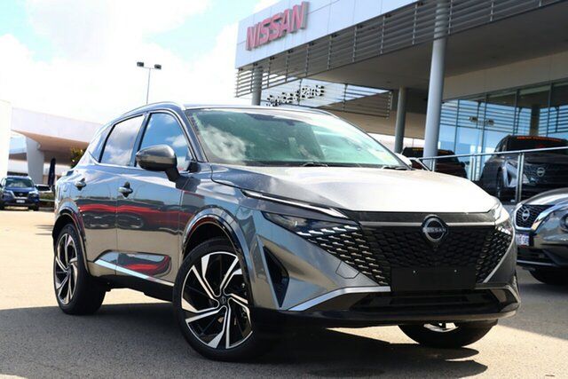 New Nissan Qashqai J12 MY25 Ti-L X-tronic Wangara, 2025 Nissan Qashqai J12 MY25 Ti-L X-tronic Gun Metallic 1 Speed Constant Variable Wagon