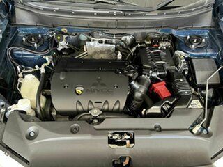2011 Mitsubishi ASX XA MY11 2WD Blue 6 Speed Constant Variable Wagon