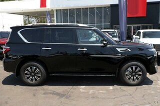 2024 Nissan Patrol Y62 MY24 TI-L Black Obsidian 7 Speed Sports Automatic Wagon