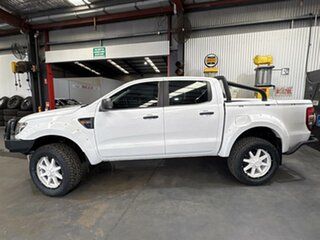 2012 Ford Ranger PX XL 3.2 (4x4) White 6 Speed Automatic Double Cab Pick Up.