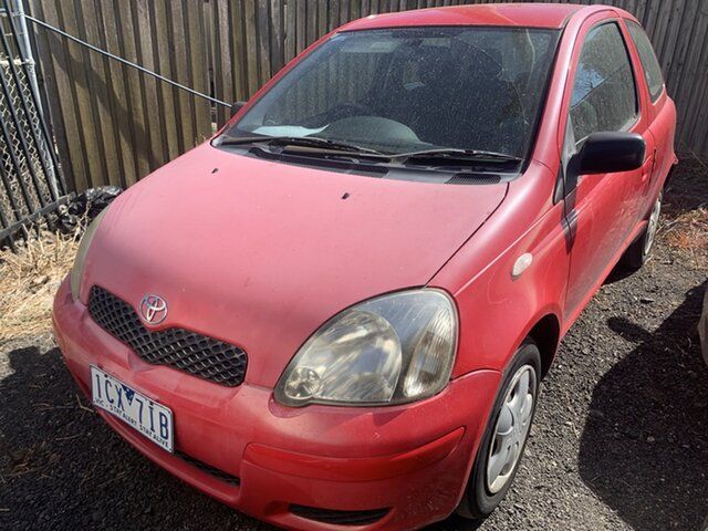 Used Toyota Echo NCP10R Hoppers Crossing, 2003 Toyota Echo NCP10R Red 4 Speed Automatic Hatchback