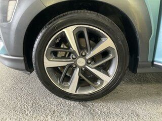 2018 Hyundai Kona OS Highlander (AWD) Blue 7 Speed Auto Dual Clutch Wagon