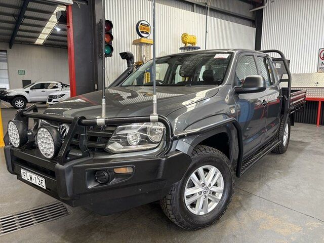 Used Volkswagen Amarok 2H MY15 TDI420 Core Edition (4x4) McGraths Hill, 2016 Volkswagen Amarok 2H MY15 TDI420 Core Edition (4x4) Grey 8 Speed Automatic Dual C/Chas