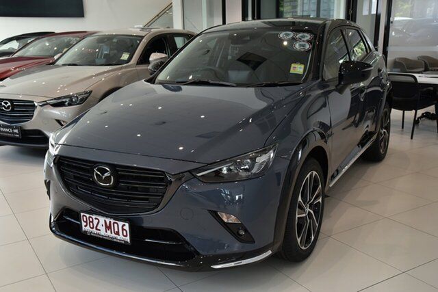 Demo Mazda CX-3 DK2W7A G20 SKYACTIV-Drive FWD Touring SP Newstead, 2024 Mazda CX-3 DK2W7A G20 SKYACTIV-Drive FWD Touring SP Polymetal Grey 6 Speed Sports Automatic