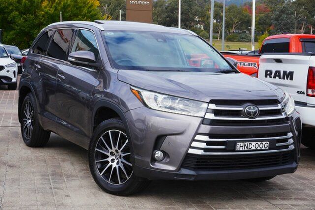 Used Toyota Kluger GSU50R Grande 2WD Phillip, 2018 Toyota Kluger GSU50R Grande 2WD Grey 8 Speed Sports Automatic Wagon