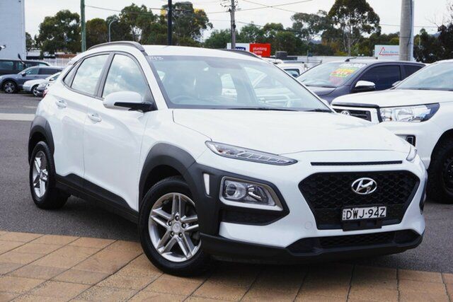 Used Hyundai Kona OS MY18 Active 2WD Phillip, 2018 Hyundai Kona OS MY18 Active 2WD White 6 Speed Sports Automatic Wagon