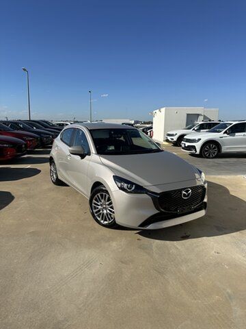New Mazda 2 DJ2HAA G15 SKYACTIV-Drive Evolve Osborne Park, 2024 Mazda 2 DJ2HAA G15 SKYACTIV-Drive Evolve Platinum Quartz 6 Speed Sports Automatic Hatchback