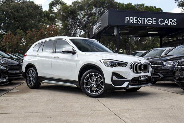 Used BMW X1 F48 LCI sDrive20i DCT Steptronic Balwyn, 2020 BMW X1 F48 LCI sDrive20i DCT Steptronic White 7 Speed Sports Automatic Dual Clutch Wagon