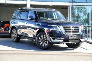 2024 Nissan Patrol Y62 MY24 TI-L Hermosa Blue 7 Speed Sports Automatic Wagon.