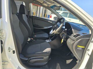 2013 Hyundai Accent RB3 Elite White 6 Speed Sports Automatic Sedan