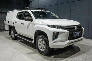 2021 Mitsubishi Triton MR MY22 Glx+ (4x4) White 6 Speed Automatic Double Cab Pick Up