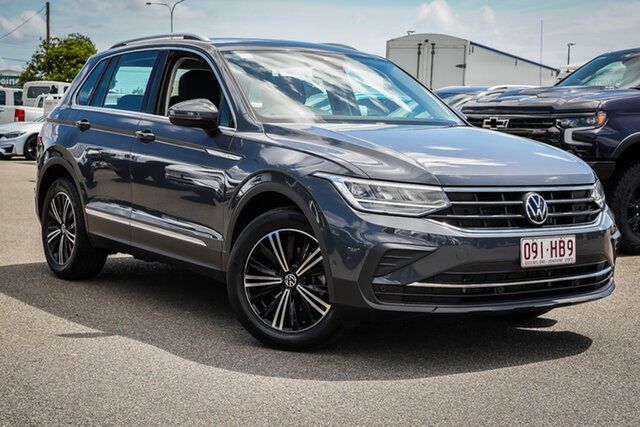 Used Volkswagen Tiguan 5N MY23 110TSI Life DSG 2WD Townsville, 2022 Volkswagen Tiguan 5N MY23 110TSI Life DSG 2WD Grey 6 Speed Sports Automatic Dual Clutch Wagon
