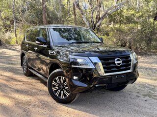 2023 Nissan Patrol Y62 MY24 TI Black Obsidian 7 Speed Sports Automatic Wagon