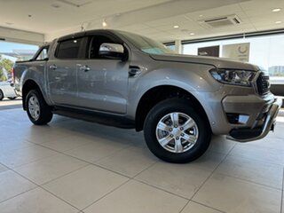 2020 Ford Ranger PX MkIII 2021.25MY XLT Silver 10 Speed Sports Automatic Dual Cab.