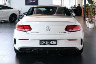 2016 Mercedes-Benz C-Class A205 C63 AMG SPEEDSHIFT MCT S White 7 Speed Sports Automatic Cabriolet