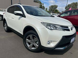 2014 Toyota RAV4 ALA49R MY14 GXL AWD White 6 Speed Sports Automatic Wagon.