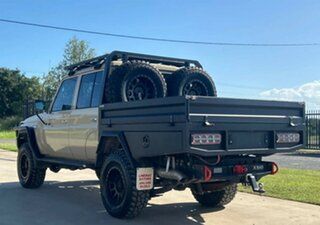 2021 Toyota Landcruiser 70 Series VDJ79R GXL Beige 5 Speed Manual Double Cab Chassis