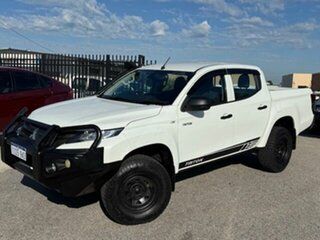 2019 Mitsubishi Triton MR MY19 GLX ADAS (4x4) White 6 Speed Automatic Double Cab Chassis.