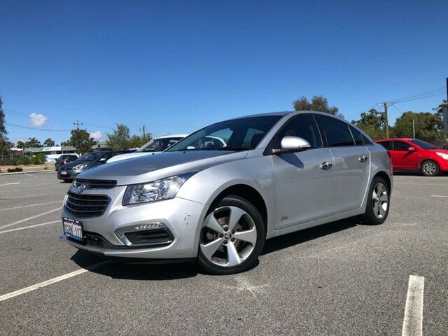 Used Holden Cruze JH Series II MY16 Z-Series Wangara, 2016 Holden Cruze JH Series II MY16 Z-Series Silver 6 Speed Sports Automatic Sedan