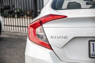 2017 Honda Civic 10th Gen MY17 VTi-LX White 1 Speed Constant Variable Sedan