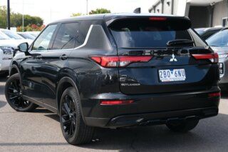 2024 Mitsubishi Outlander ZM MY24 Black Edition 2WD Black Diamond 8 Speed Constant Variable Wagon.