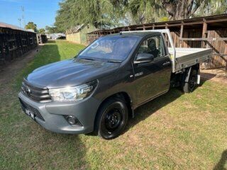 2020 Toyota Hilux Hilux 4x2 Workmate 2.7L Petrol Manual Single Cab C/C 2L76390 Graphite Manual.