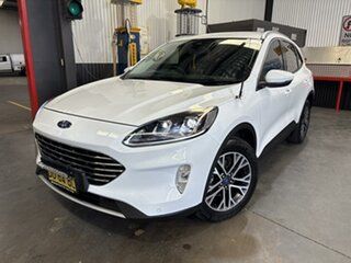 2021 Ford Escape ZH MY22 (FWD) White 8 Speed Automatic SUV.