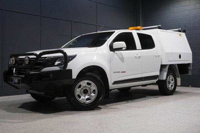 Used Holden Colorado RG MY18 LS (4x4) Slacks Creek, 2017 Holden Colorado RG MY18 LS (4x4) White 6 Speed Automatic Crew Cab Pickup