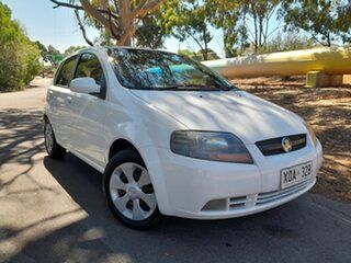 2007 Holden Barina TK MY07 White 4 Speed Automatic Hatchback.