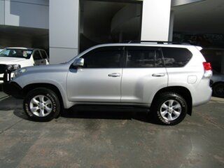 2013 Toyota Landcruiser Prado KDJ150R 11 Upgrade GXL (4x4) Silver 5 Speed Sequential Auto Wagon.