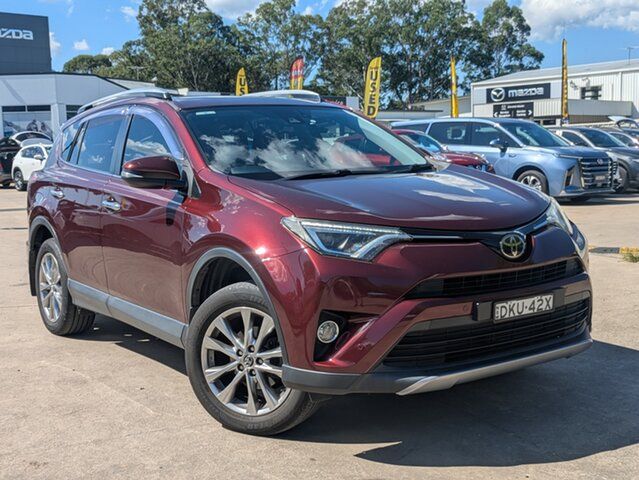 Used Toyota RAV4 ASA44R Cruiser AWD Glendale, 2016 Toyota RAV4 ASA44R Cruiser AWD Burgundy 6 Speed Sports Automatic Wagon