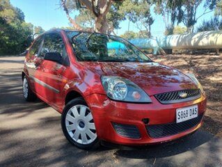 2006 Ford Fiesta WQ LX Orange 4 Speed Automatic Hatchback.